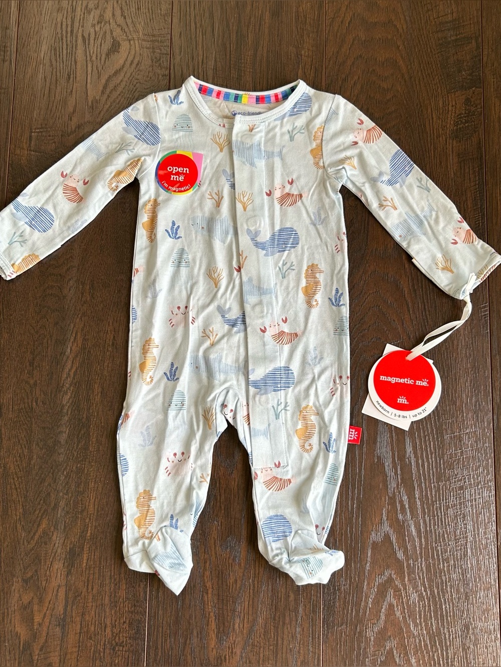 Magnetic Me Deep Sea Jubilee Modal Magnetic Footie Newborn